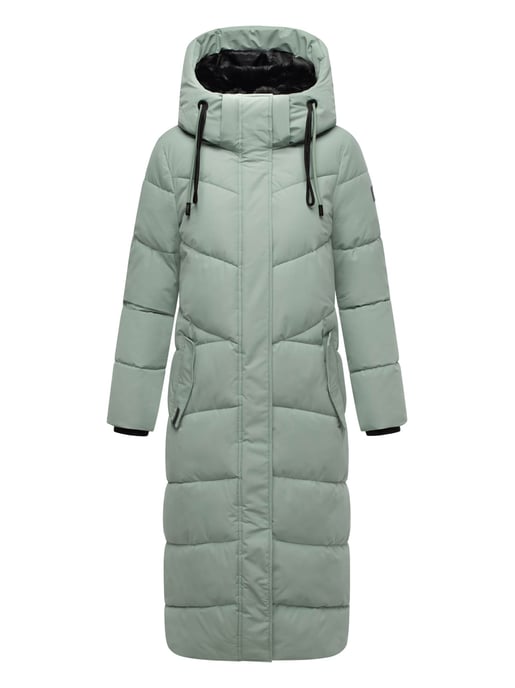 Navahoo abrigo de invierno acolchado para mujer Hingucker – Largo & Cálido - Image 2