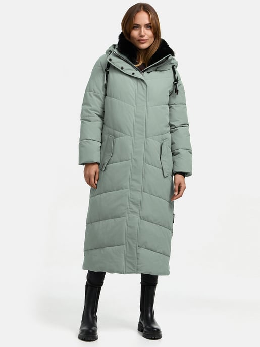 Navahoo abrigo de invierno acolchado para mujer Hingucker – Largo & Cálido - Image 6