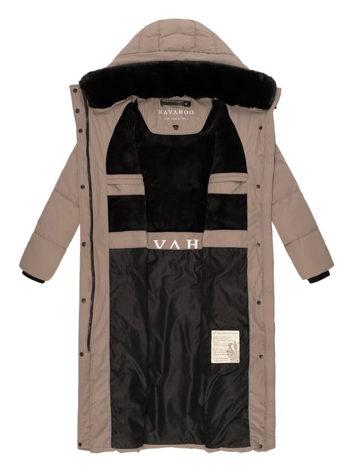 Navahoo abrigo de invierno acolchado para mujer Hingucker – Largo & Cálido - Image 5