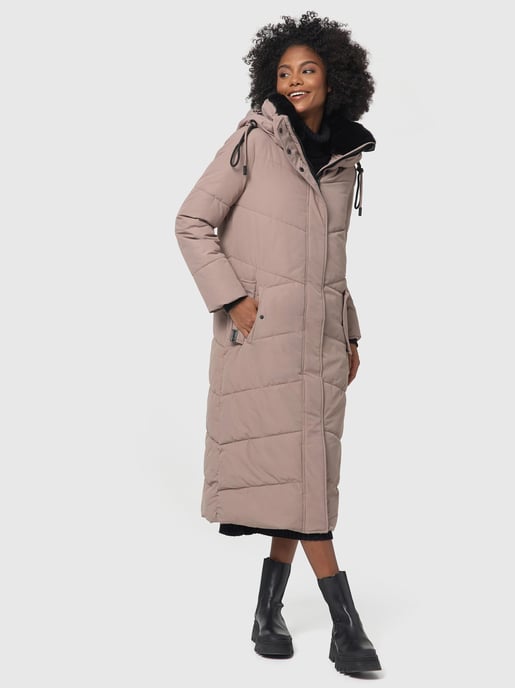 Navahoo abrigo de invierno acolchado para mujer Hingucker – Largo & Cálido - Image 6