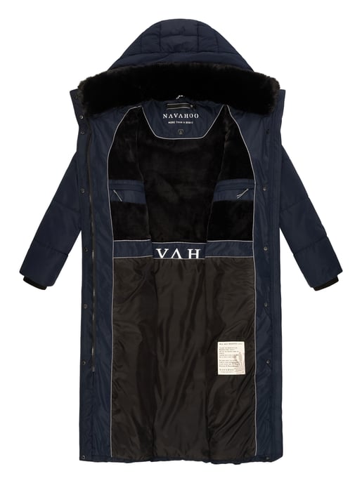 Navahoo abrigo de invierno acolchado para mujer Hingucker – Largo & Cálido - Image 5