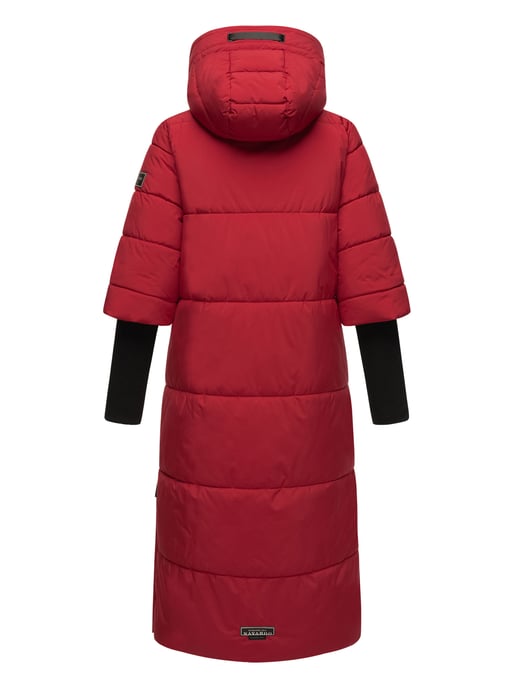 Chaqueta acolchada para mujer Navahoo Ciao Meow – Extra larga y cálida - Image 4