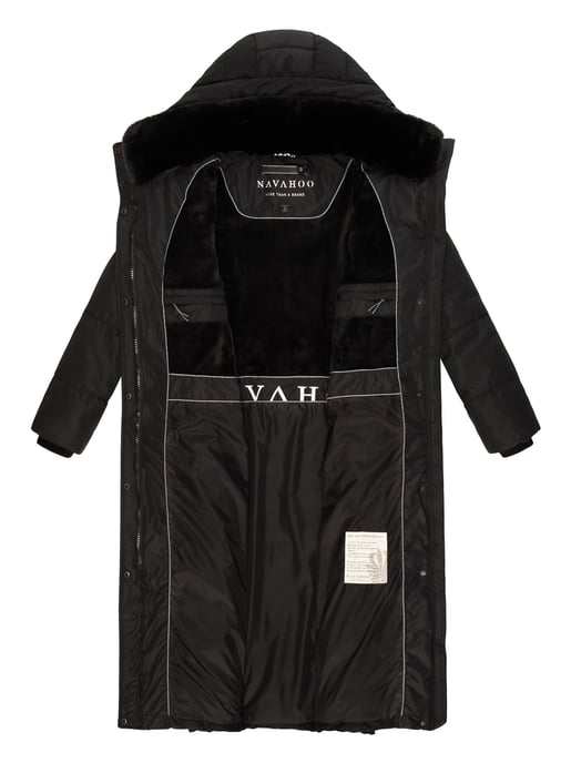 Navahoo abrigo de invierno acolchado para mujer Hingucker – Largo & Cálido - Image 5