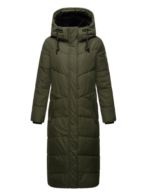 Navahoo abrigo de invierno acolchado para mujer Hingucker – Largo & Cálido - Image 2