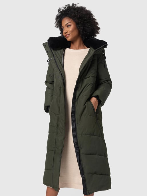Navahoo abrigo de invierno acolchado para mujer Hingucker – Largo & Cálido - Image 6