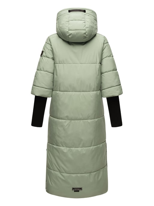 Chaqueta acolchada para mujer Navahoo Ciao Meow – Extra larga y cálida - Image 4
