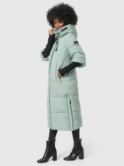 Chaqueta acolchada para mujer Navahoo Ciao Meow – Extra larga y cálida - Image 6
