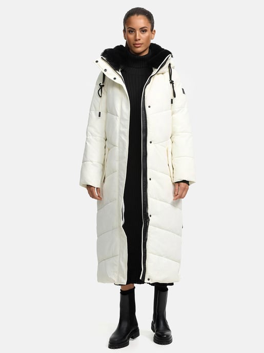 Navahoo abrigo de invierno acolchado para mujer Hingucker – Largo & Cálido - Image 6