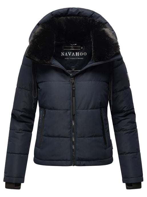 Chaqueta acolchada para mujer Navahoo con amor: corta y elegante - Image 1