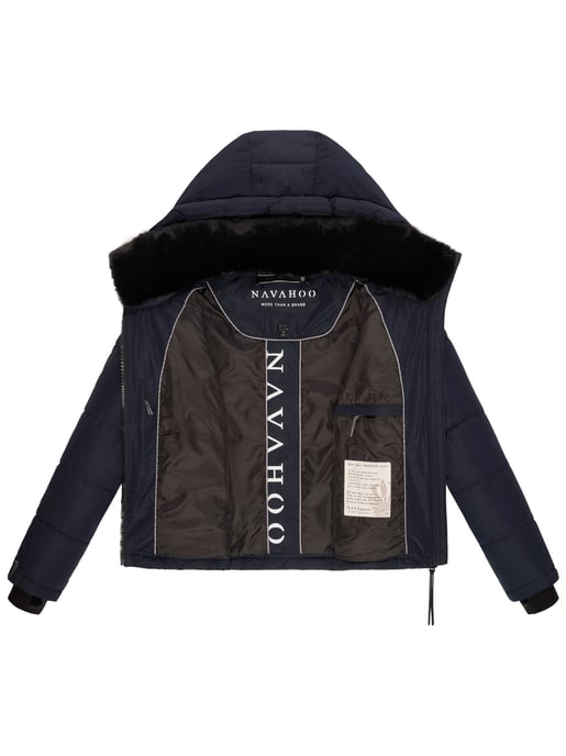 Chaqueta acolchada para mujer Navahoo con amor: corta y elegante - Image 5