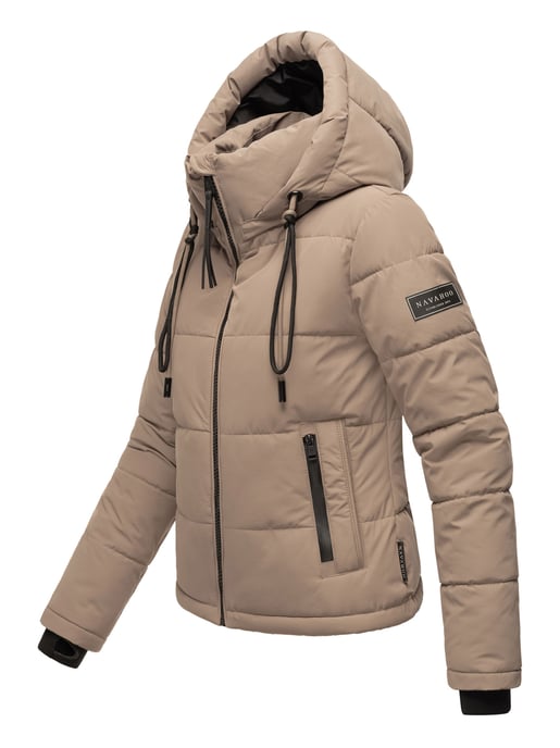 Chaqueta acolchada para mujer Navahoo con amor: corta y elegante - Image 3