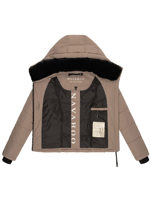 Chaqueta acolchada para mujer Navahoo con amor: corta y elegante - Image 5
