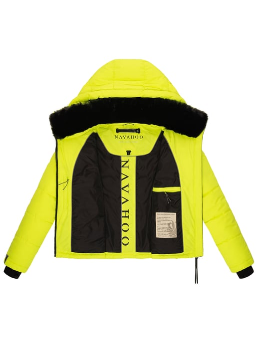 Chaqueta acolchada para mujer Navahoo con amor: corta y elegante - Image 5