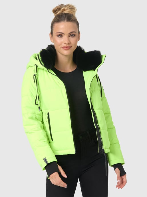 Chaqueta acolchada para mujer Navahoo con amor: corta y elegante - Image 6