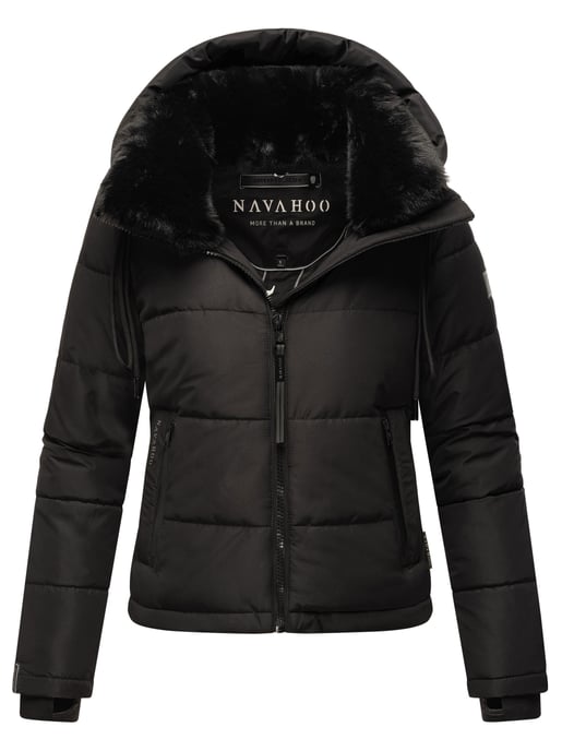 Chaqueta acolchada para mujer Navahoo con amor: corta y elegante - Image 1