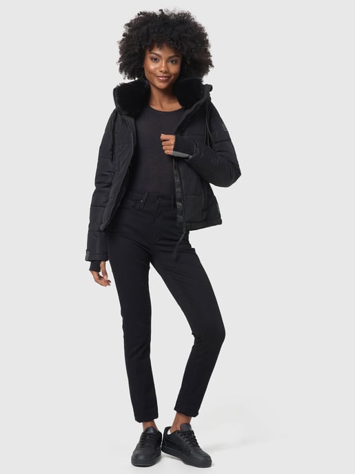 Chaqueta acolchada para mujer Navahoo con amor: corta y elegante - Image 6
