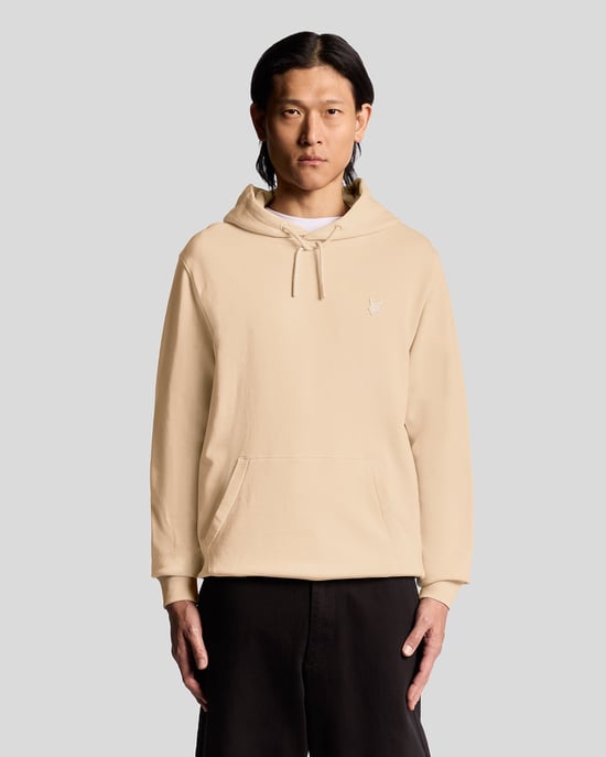 Sudadera con capucha de bucle de algodón superfino Lyle & Scott - Rosa - Image 1