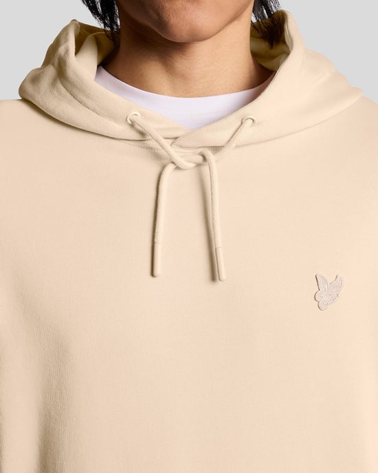 Sudadera con capucha de bucle de algodón superfino Lyle & Scott - Rosa - Image 3