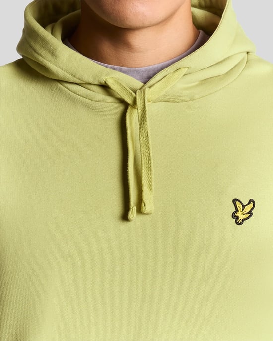 Sudadera de algodón con bucle Lyle & Scott - Amarillo - Image 3