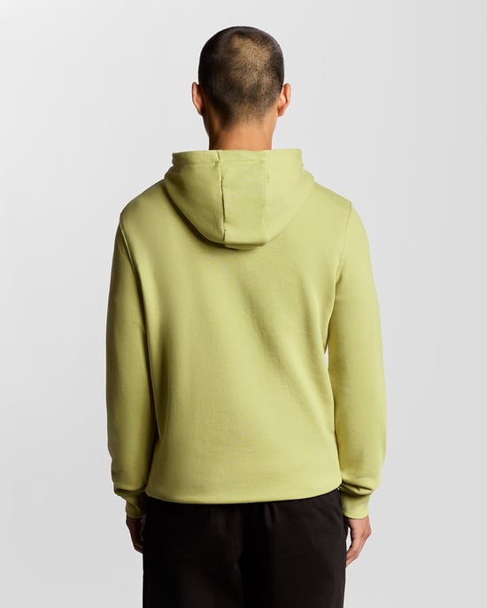 Sudadera de algodón con bucle Lyle & Scott - Amarillo - Image 4