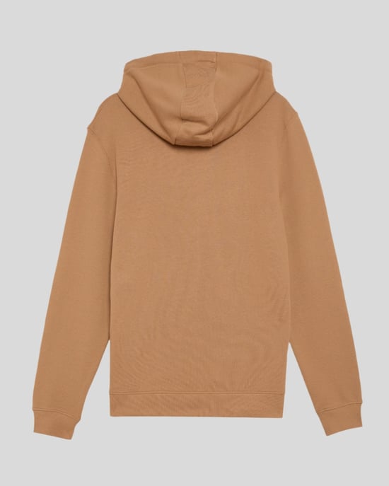 Sudadera con cremallera completa de algodón Loopback Lyle & Scott - Marrón - Image 2