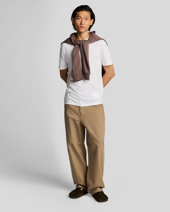 Camiseta de algodón superfino Lyle & Scott - Blanca - Image 2