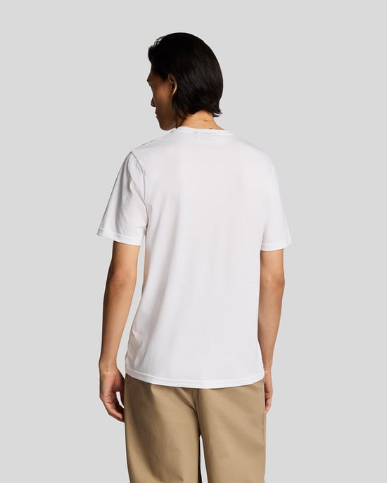 Camiseta de algodón superfino Lyle & Scott - Blanca - Image 3