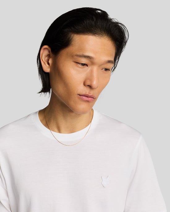 Camiseta de algodón superfino Lyle & Scott - Blanca - Image 4