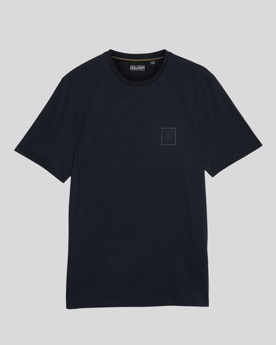 Camiseta Deportiva con Logo Tonal Lyle & Scott - Marino - Image 5