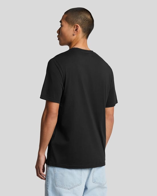 Camiseta de algodón superfino Lyle & Scott - Negra - Image 3