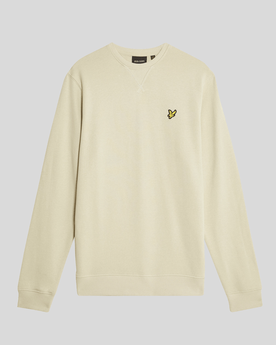 Sudadera de cuello redondo de algodón Lyle & Scott - Gris - Image 1