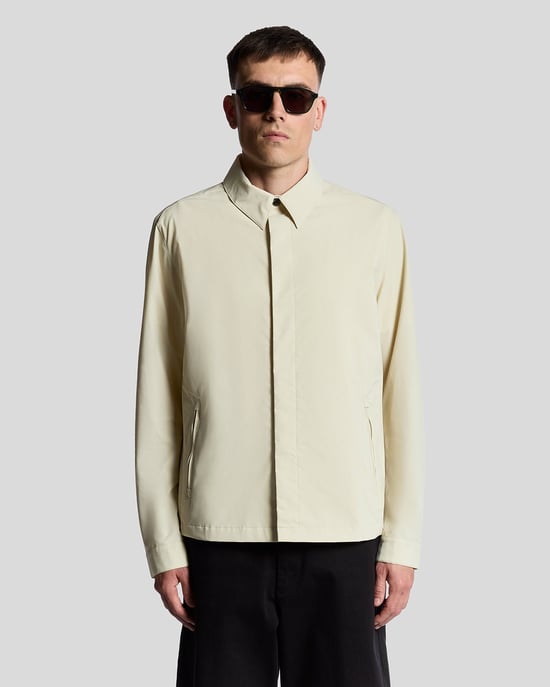 Camisa Overshirt de Nailon Resistente al Agua Lyle & Scott - Gris - Image 1
