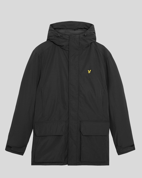 Parka con Capucha de Gran Peso Lyle & Scott - Negra - Image 5