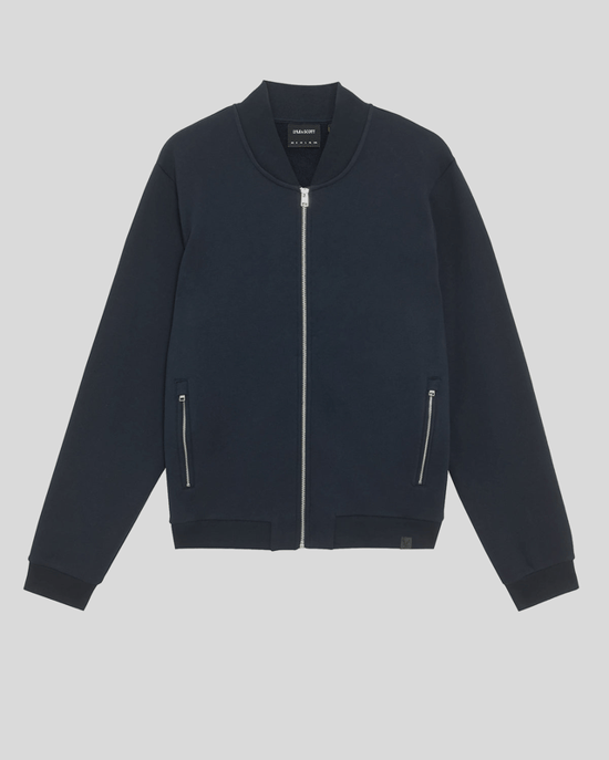 Lyle & Scott Jersey Bomber de Manga Raglán Media - Marino - Image 5