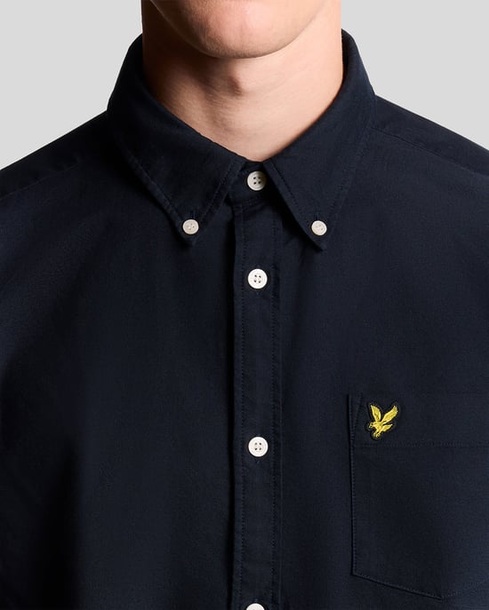 Camisa de manga larga azul marino oscuro de Lyle & Scott - Image 3
