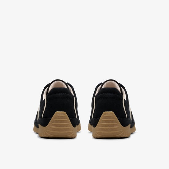 Meridor Lo Black Combination Suede Shoes - Image 6