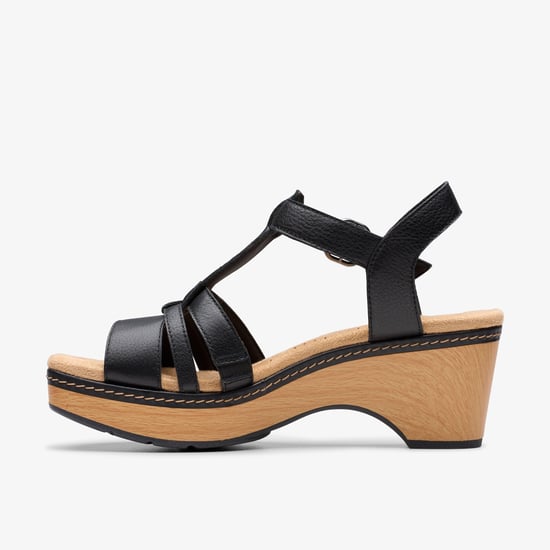 Sandalias de Cuero Negro Seannah Madi - Image 2