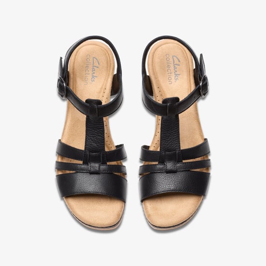 Sandalias de Cuero Negro Seannah Madi - Image 6