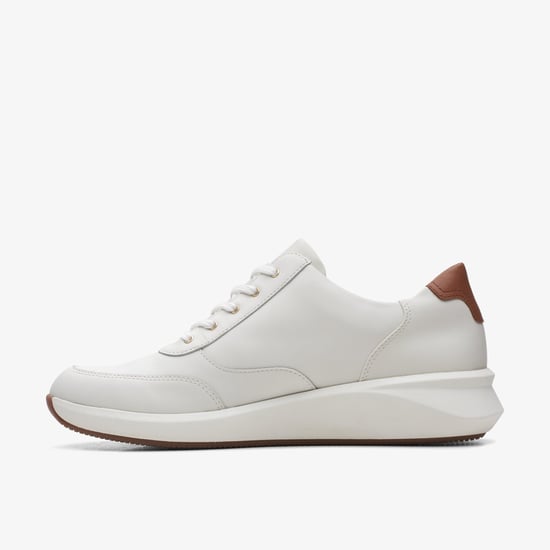 Zapatillas Un Rio Zip de Cuero Blanco - Image 2