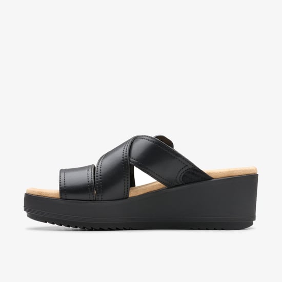 Sandalias de Cuero Negro Wrenly Jane - Image 2