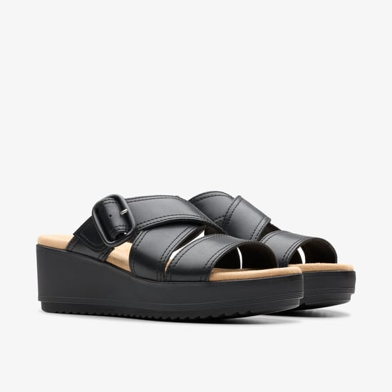 Sandalias de Cuero Negro Wrenly Jane - Image 4
