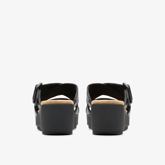 Sandalias de Cuero Negro Wrenly Jane - Image 5