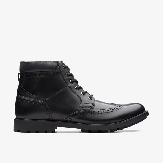 Botas de Cuero Negros Suaves Curington Rise - Image 1