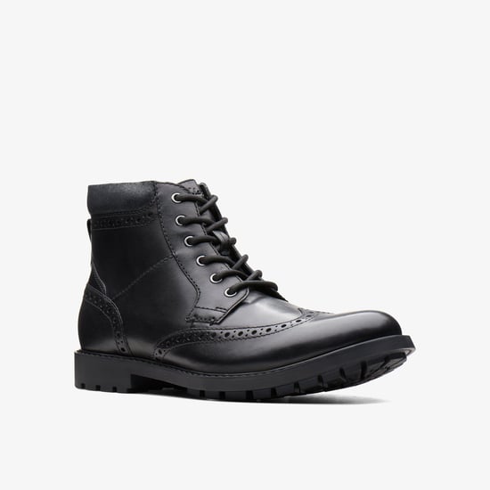 Botas de Cuero Negros Suaves Curington Rise - Image 3