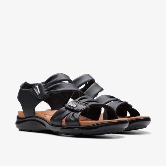 Sandalias de Cuero Negras Kitly Ave - Image 4