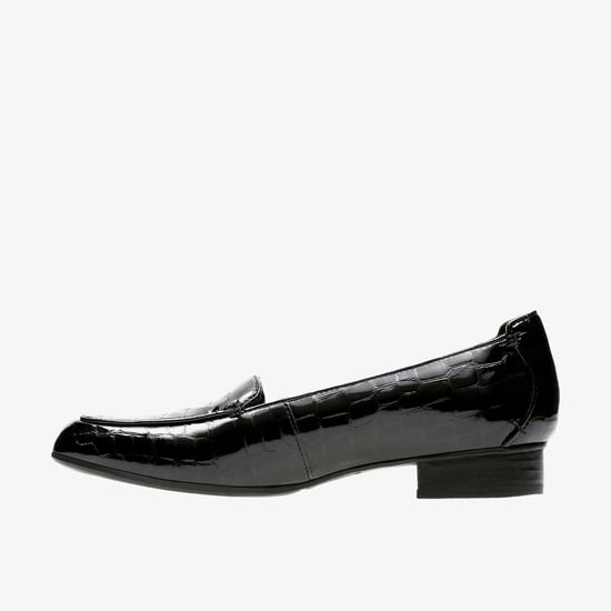 Zapatos Keesha Luca Negro Patente/Cocodrilo - Image 2