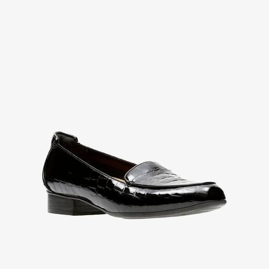 Zapatos Keesha Luca Negro Patente/Cocodrilo - Image 3