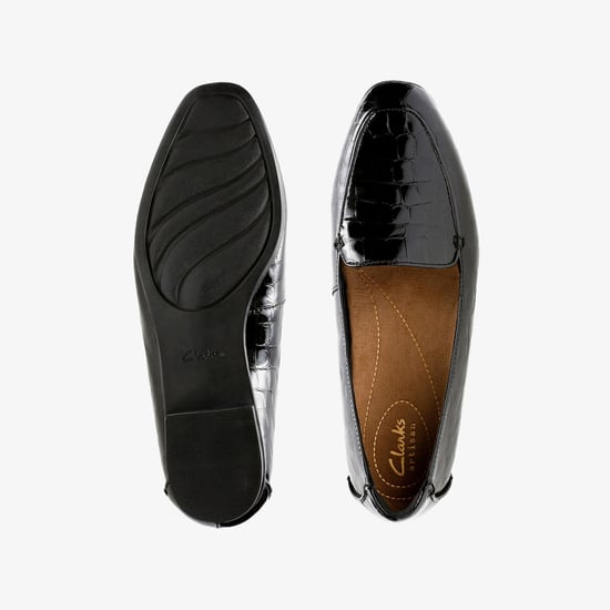 Zapatos Keesha Luca Negro Patente/Cocodrilo - Image 6