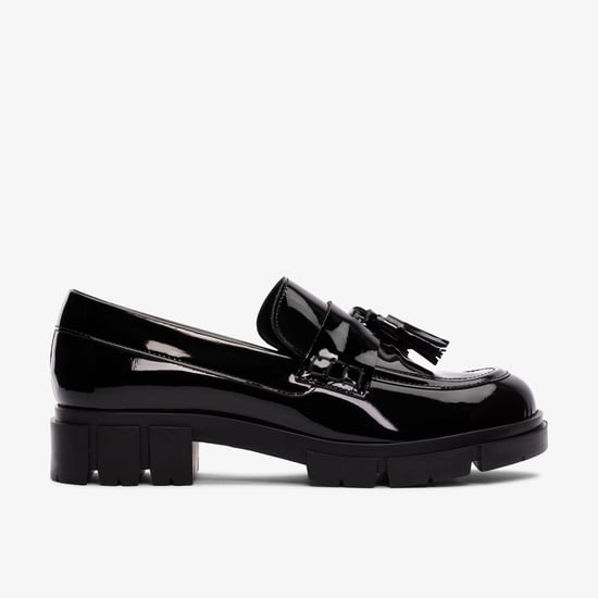 Zapatos Mocasines Teala de Patente Negros - Image 1