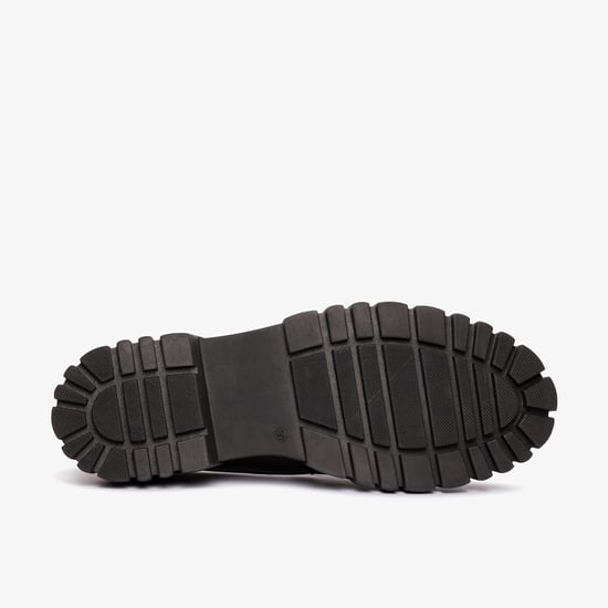 Zapatos Loafer de Páginas en Cuero Negro - Image 4